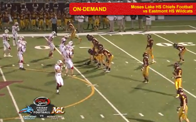 Moses Lake Chiefs Football Vs Eastmont Wildcats Moses Lake Hs