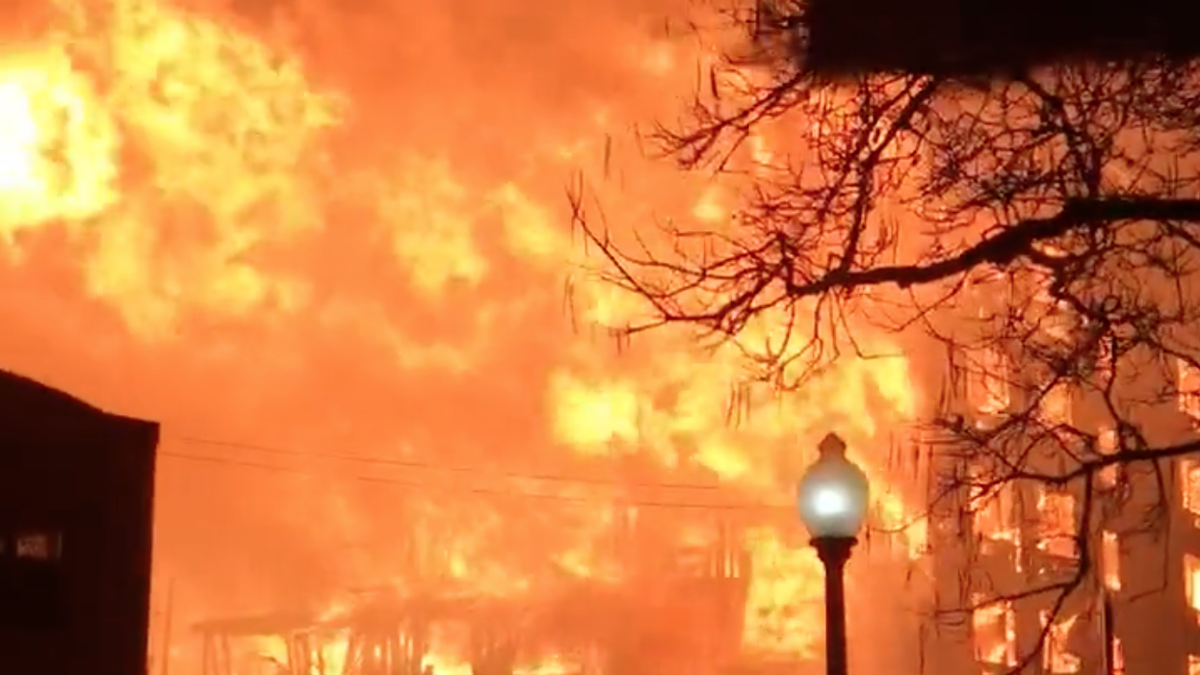 Raging fire that took down an apartment complex ruled as arson