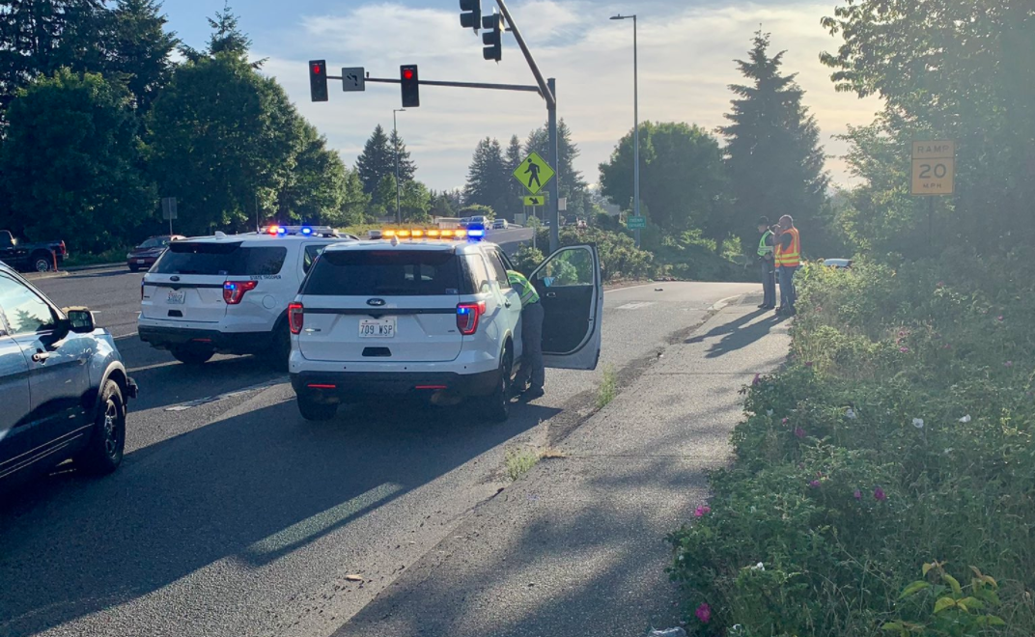 Jaywalking pedestrian hit by car in Tumwater South Sound