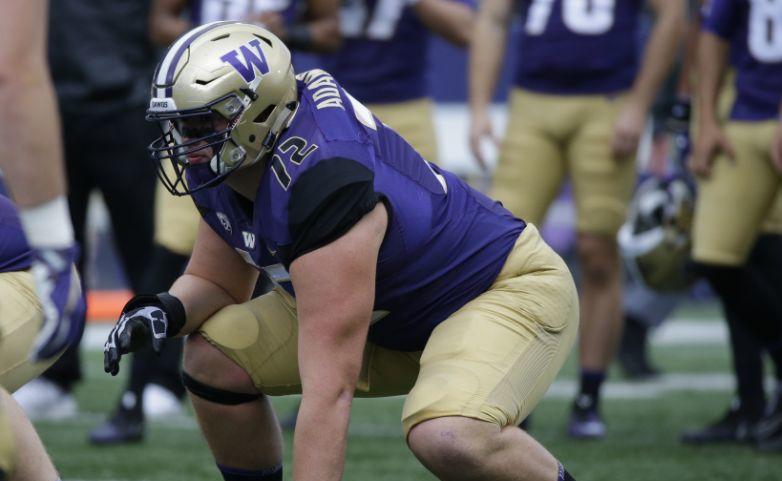 Former Wenatchee HS and current Washington player, Trey Adams ...