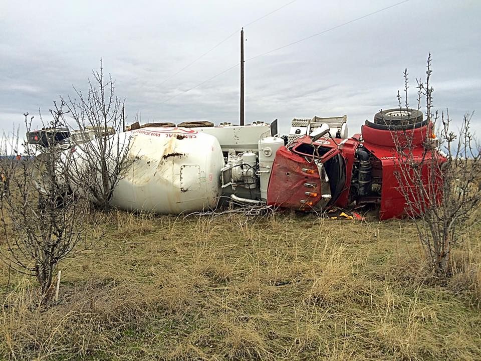 Moses Lake man injured during concrete mixer truck crash iFIBER ONE