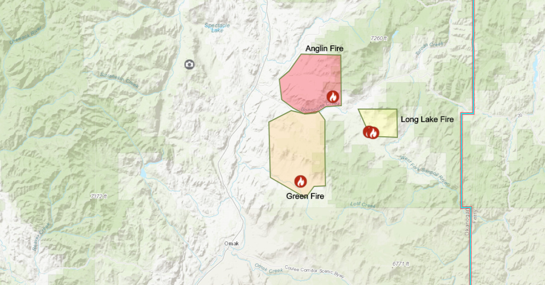 One home, two outbuildings lost in Anglin Fire near Tonasket | Columbia ...