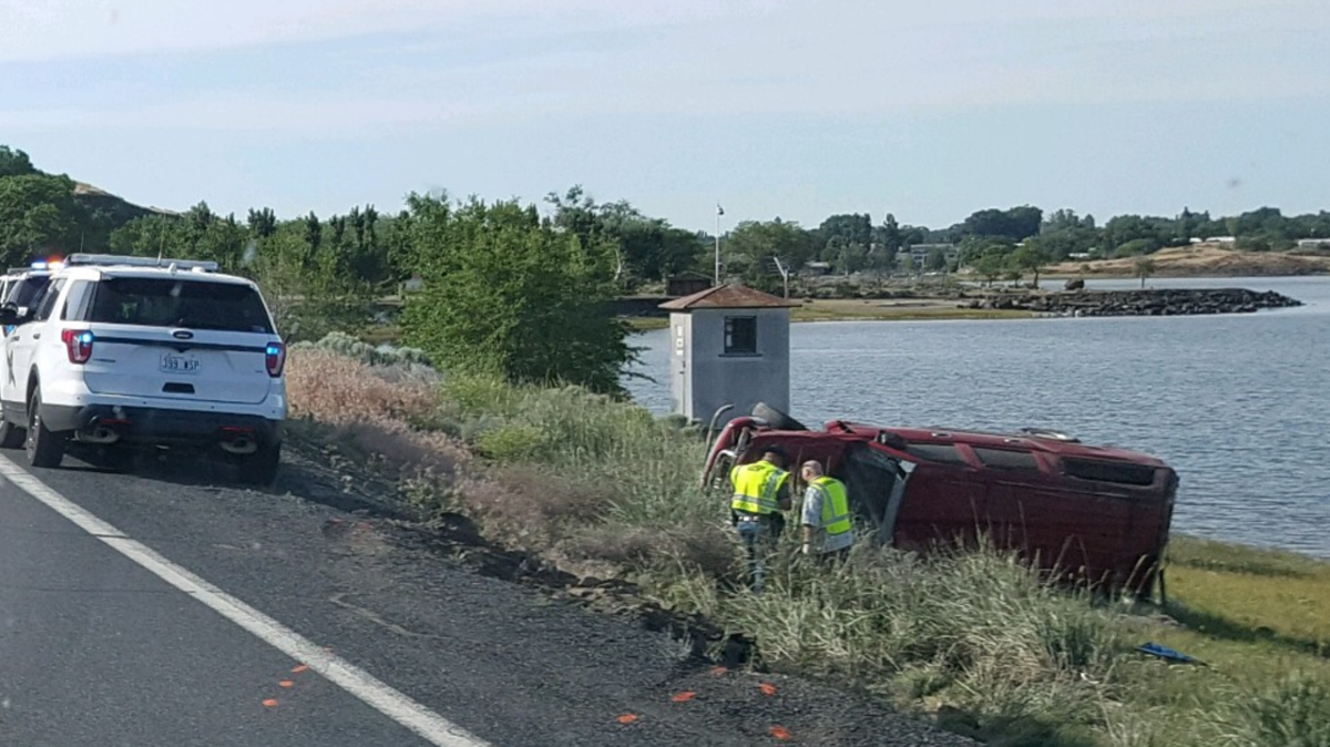 Coulee City man killed in crash Friday morning on SR 17 near Soap Lake