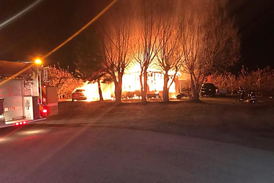 house fire near me today