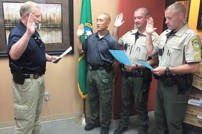 Grant County Deputies Swear Oath As Deputies For U S Marshal