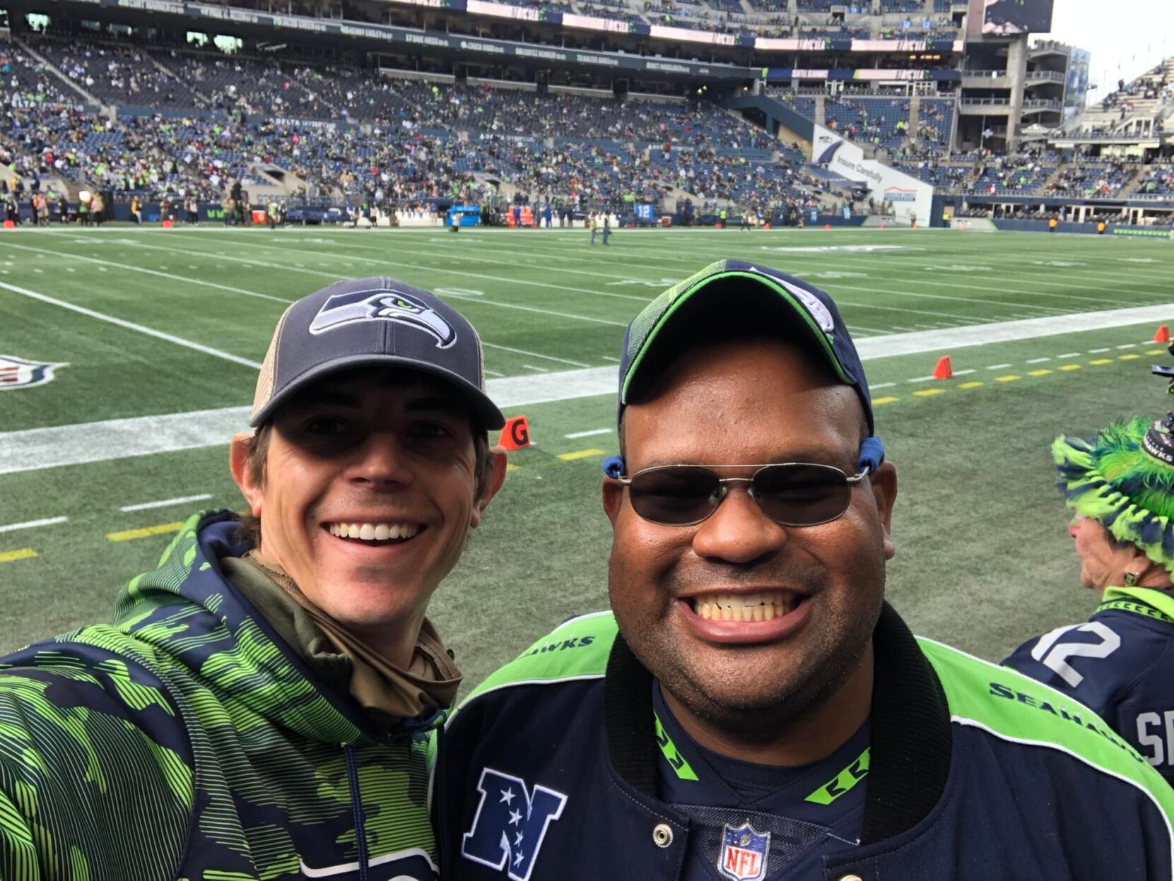 Seahawks gear at store safeway