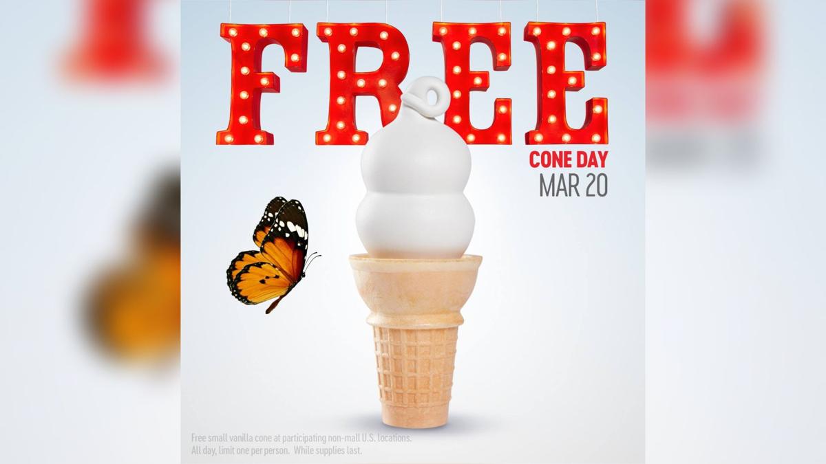 Celebrate the first day of spring with a free ice cream cone ...
