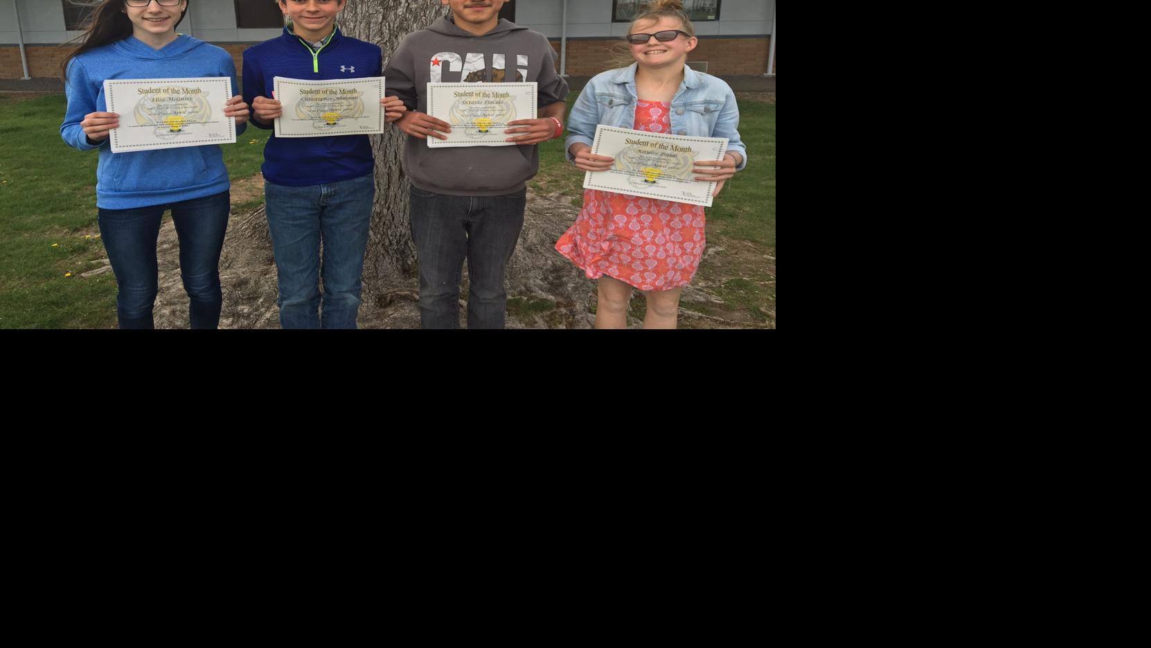 Ephrata Middle School names Students of the Month for March iFIBER