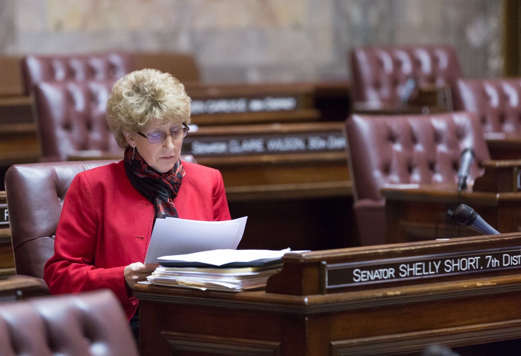 wa state senate bill report assistant