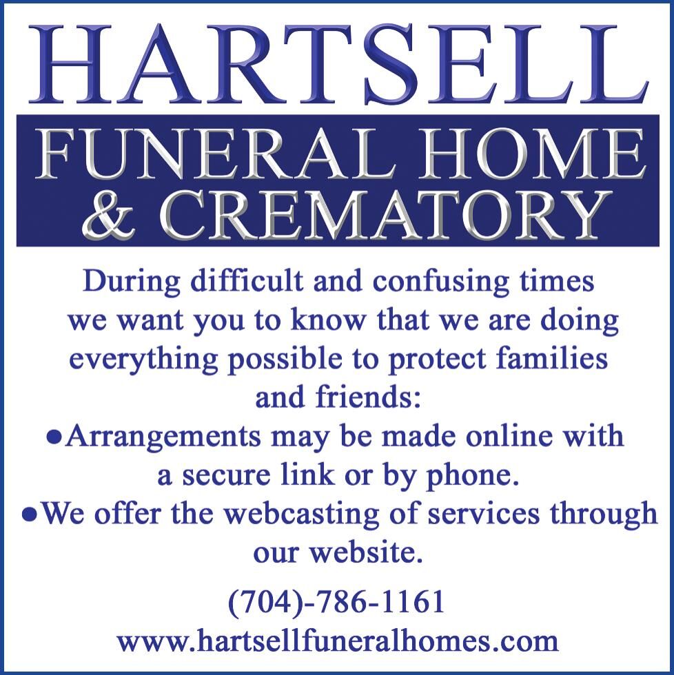 hartsell funeral home concord nc obituaries