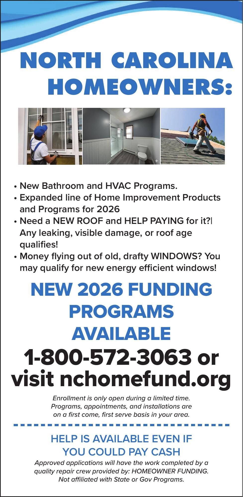 HOMEOWNER FUNDING_INDEPENDENT TRIBUNE