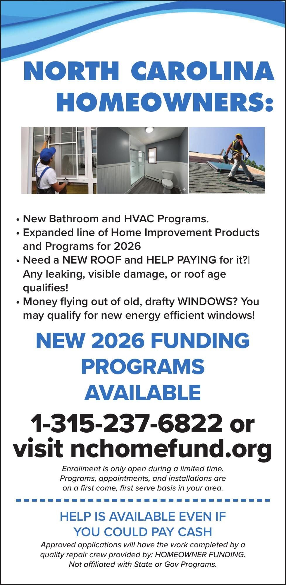 HOMEOWNER FUNDING_INDEPENDENT TRIBUNE