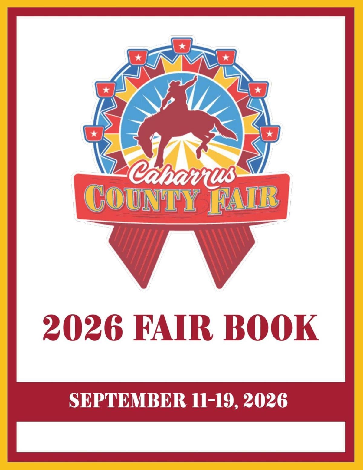 Cabarrus County Fair Book