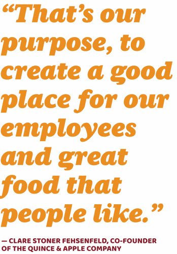 Quince and Apple quote