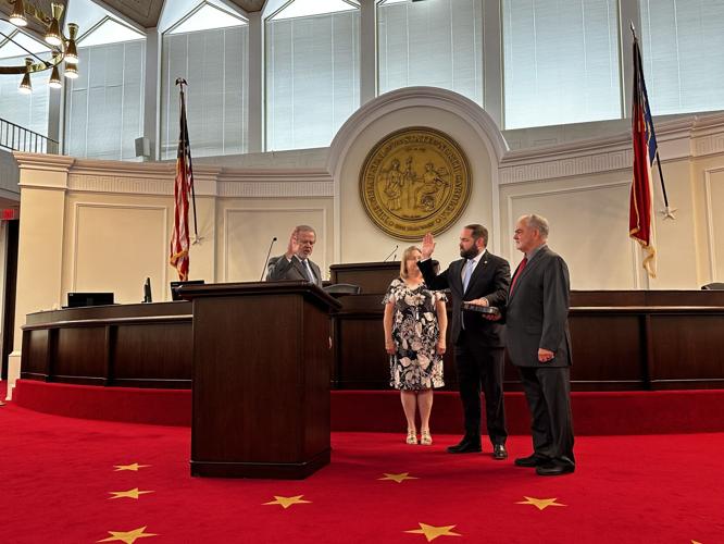 Measmer sworn in