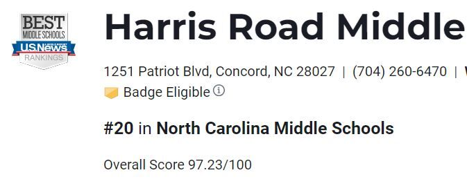 Harris Road Middle School