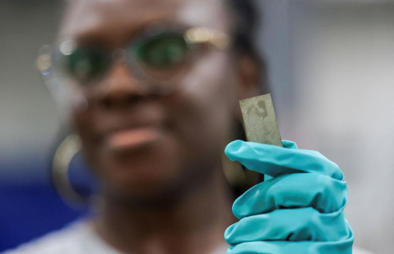 FILE PHOTO: Opening ceremony for eVAC’s rare-earth magnet manufacturing facility in Sumter