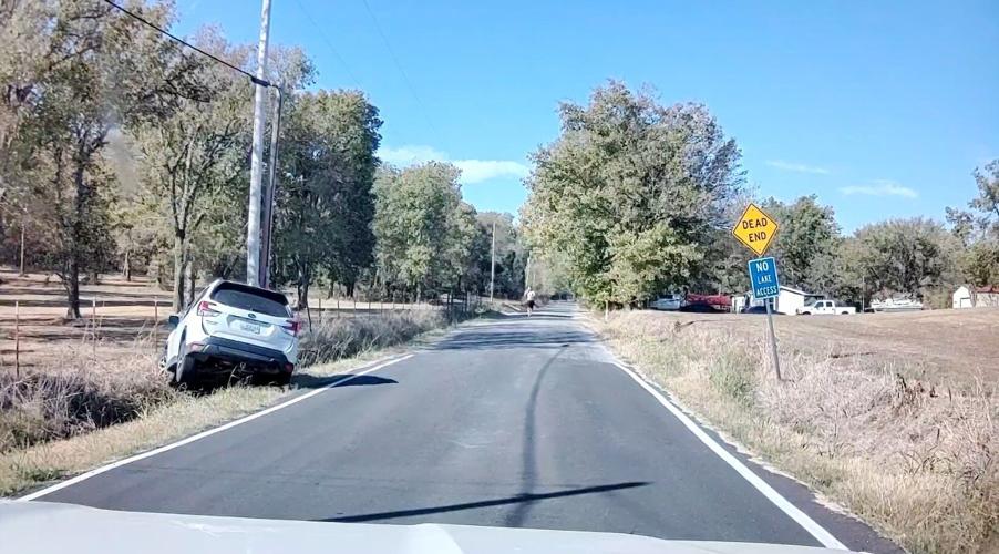 Subaru Forester wreck