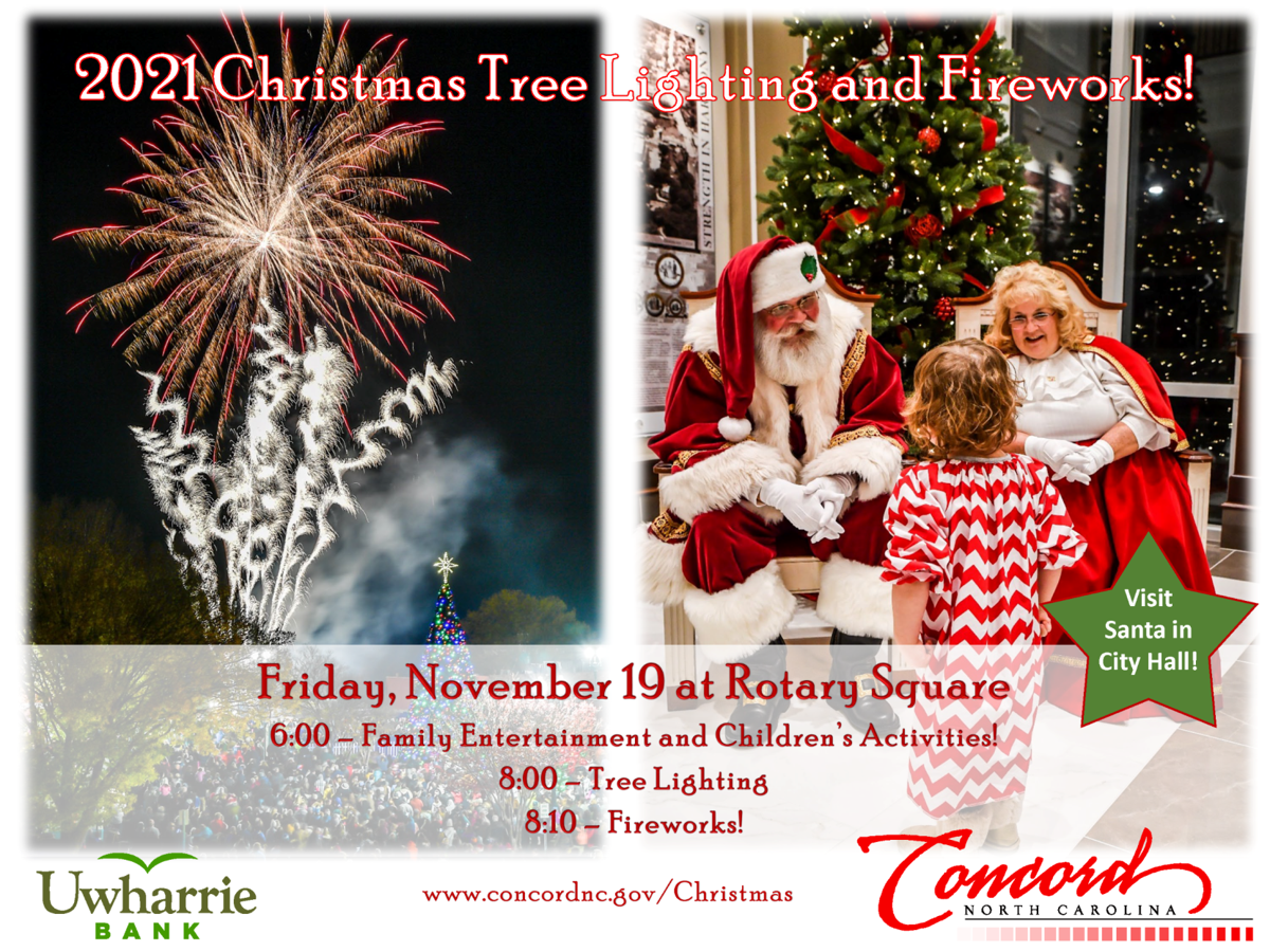 Rocky Mount Christmas Parade 2021 Rain Date Annual Christmas Tree Lighting Ceremony And Concord Christmas Parade Return Nov 19 And 20 Local News Independenttribune Com
