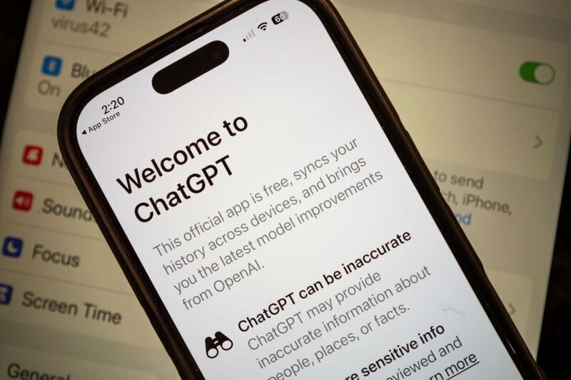 The ChatGPT app by OpenAI is shown on a cell phone on March 03, 2026 in Chicago, Illinois.