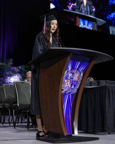 Radovic at graduation