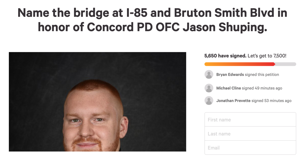 Jason Shuping petition