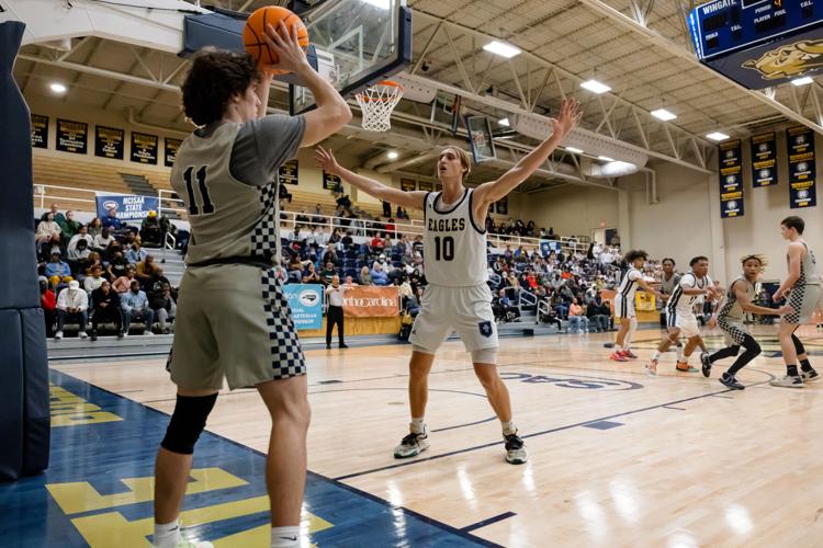 The Concord Academy Eagles defeated the High Point Christian Academy Cougars 70-66 to win the 2021-22 NCISAA Class 3A State Championship.