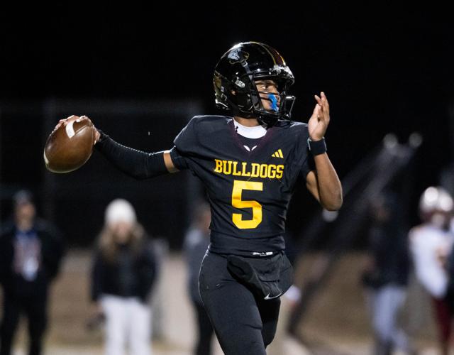 The Red Tornados ended the Bulldogs winning streak in the fourth round of the 2025 NCHSAA Football Championship playoff game 36 - 29.