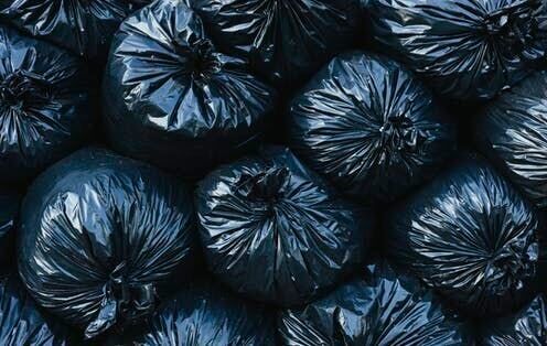 Bags of trash