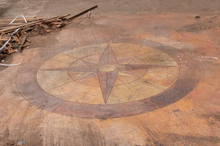 Coleman Mill compass