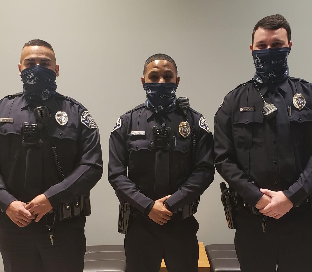 Kannapolis Police welcomes three new officers