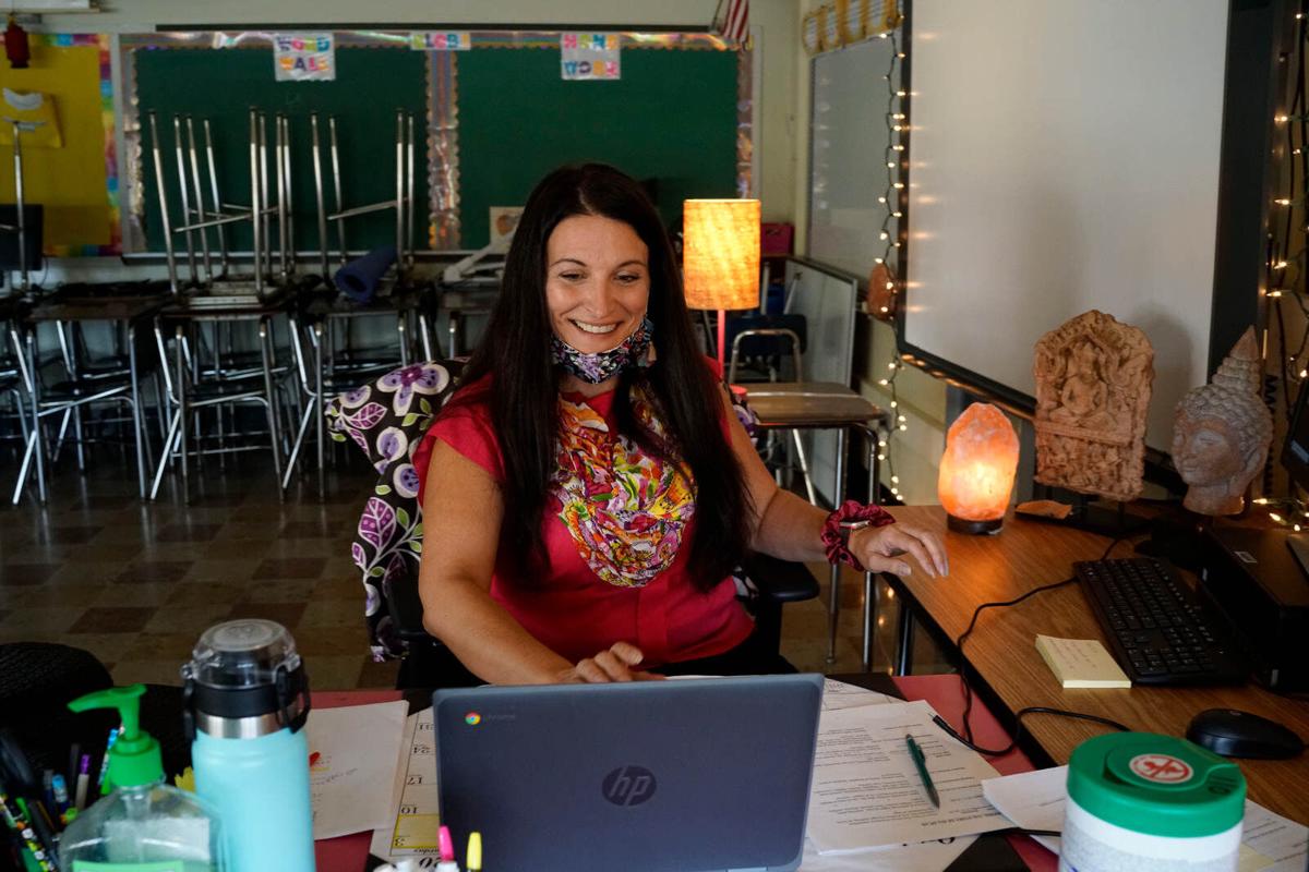 Classroom without students