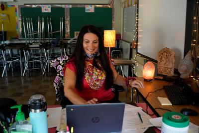 Classroom without students