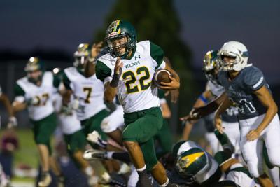 The Central Cabarrus Vikings spoil the Hickory Ridge Ragin' Bulls home opener 21-7.