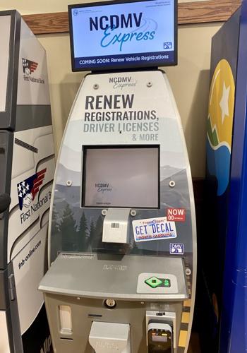 DMV kiosks