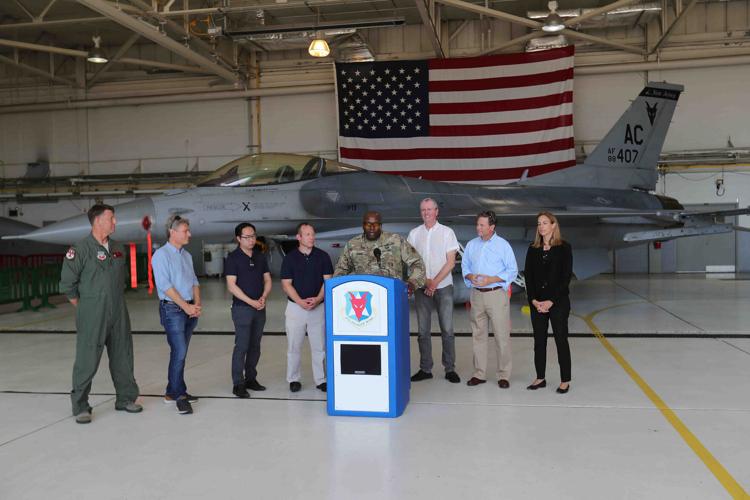 Governor Phil Murphy and U.S. Representative Donald Norcross visits military base