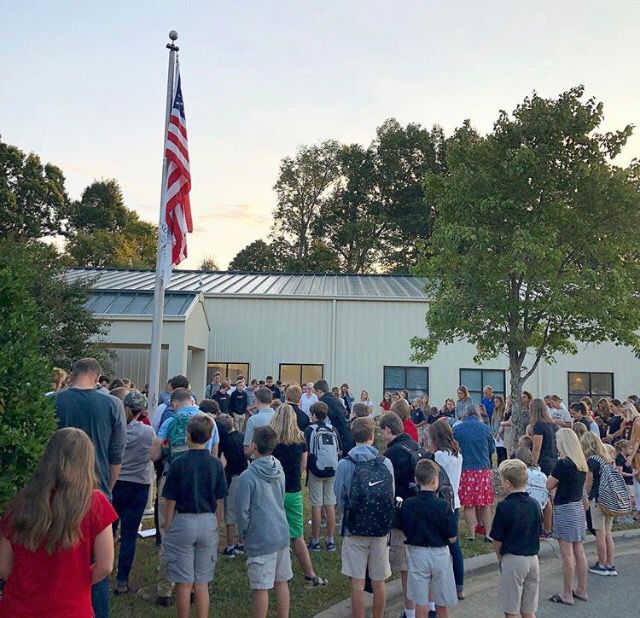 Covenant Classical participates in See You at the Pole