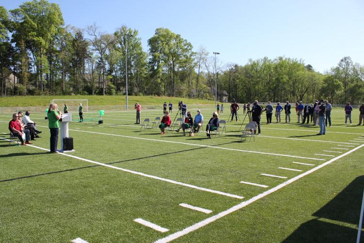 Cabarrus County debuts new synthetic turf fields at West Cabarrus High