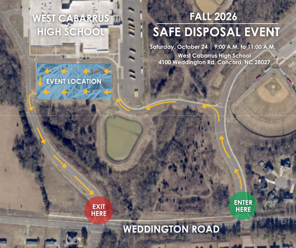 Fall Safe Disposal Event - Facebook Map - 2