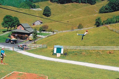 Adventure company offering some high-flying, zip line fun near Boone