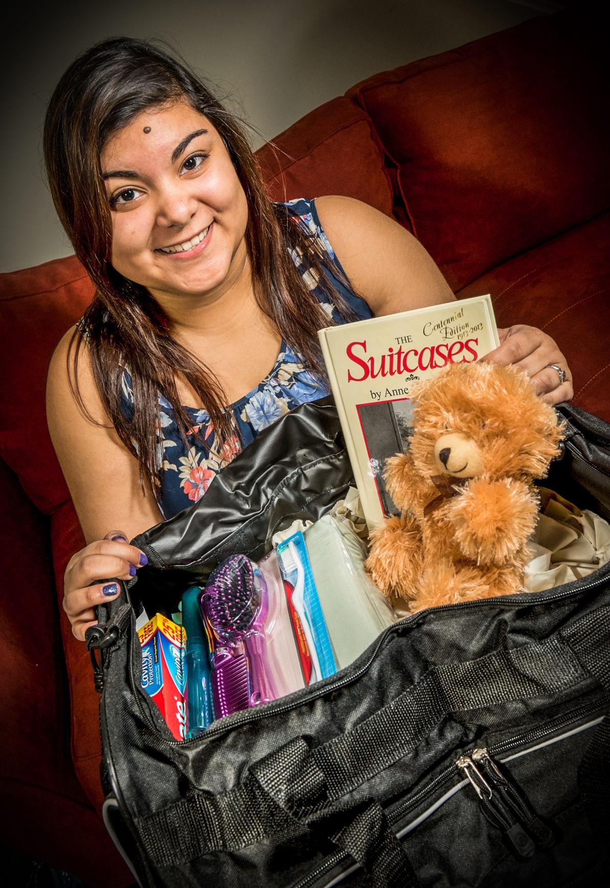 Suitcases of Hope; a gift for foster children