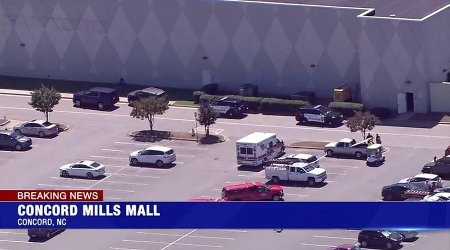 The scene at Concord Mills