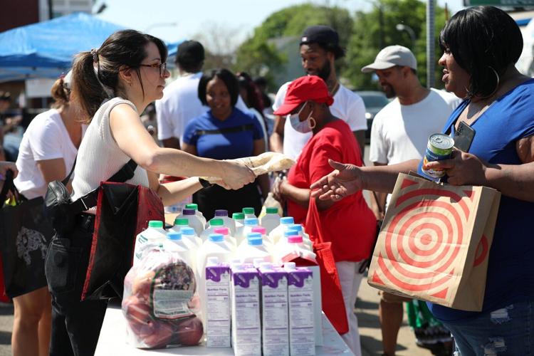 Food drive to help families affected by mass shooting