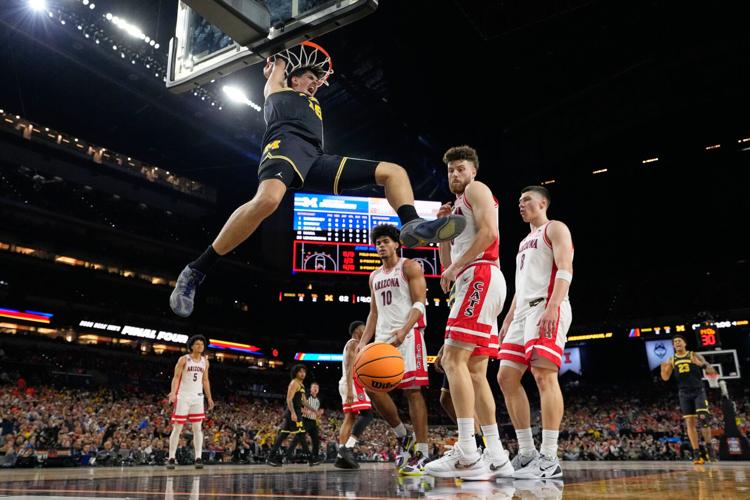 NCAA Michigan Arizona Basketball
