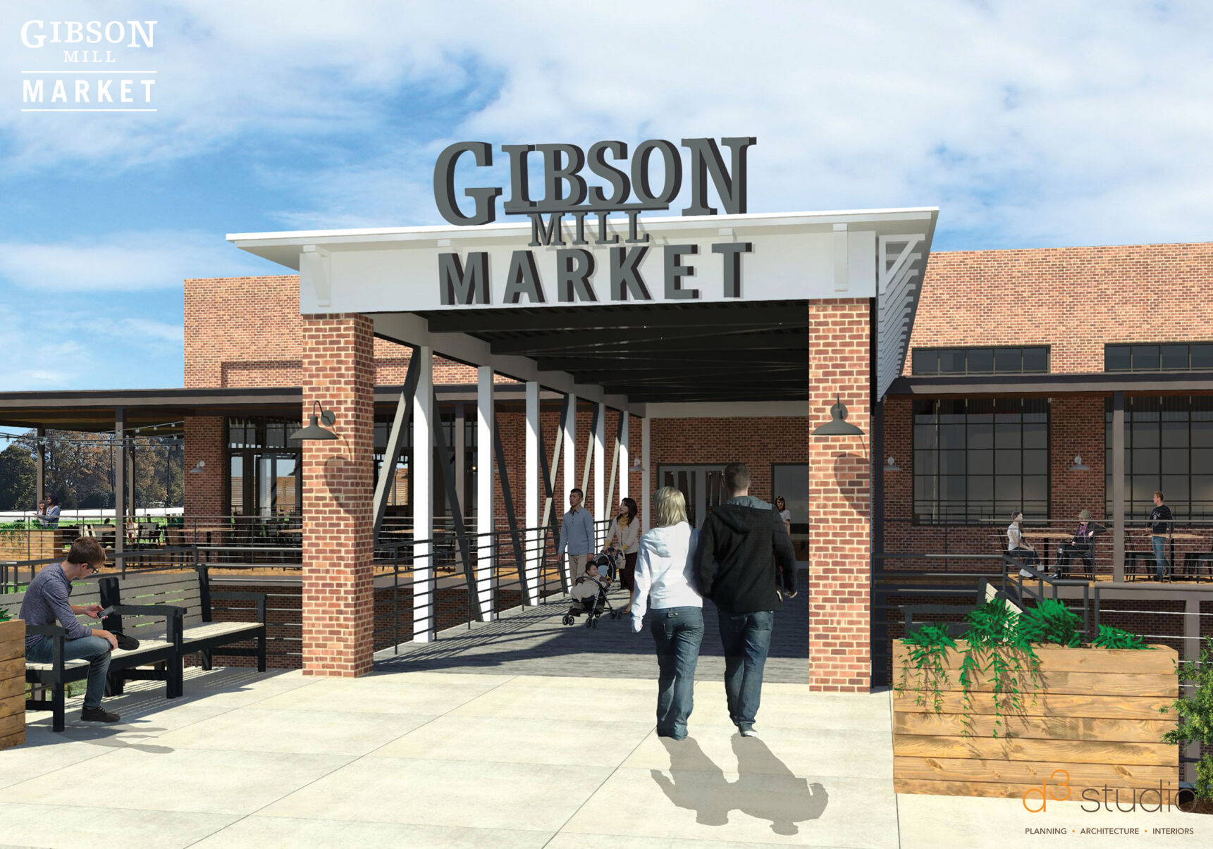 Gibson Mill Market Rendering
