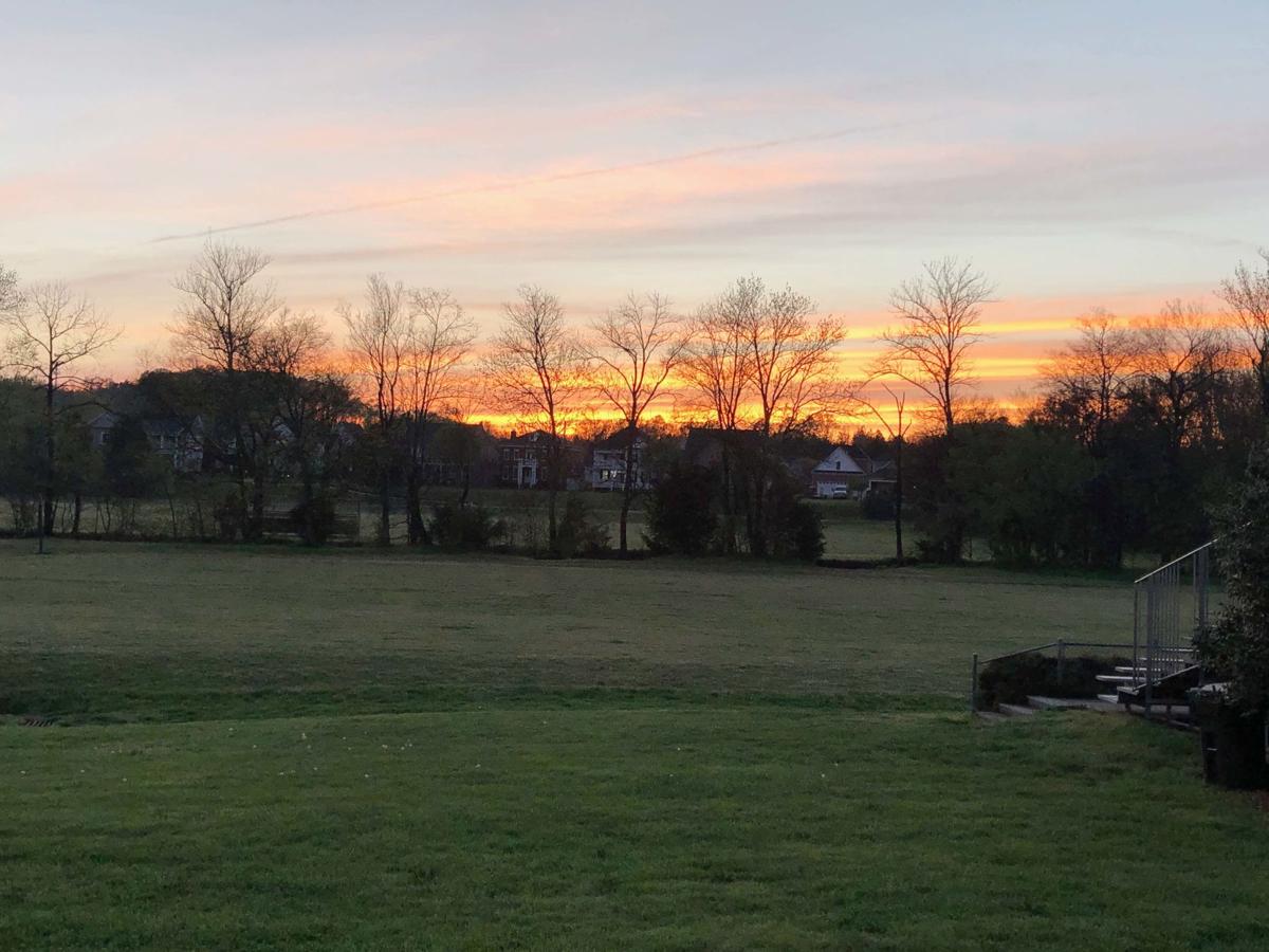 Sunset at Dorton Park