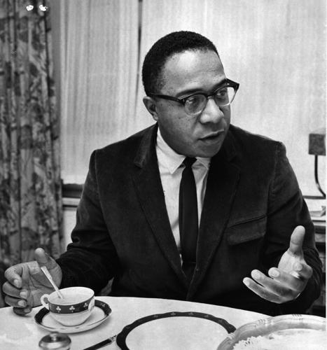 American writer Alex Haley, co-author of "The Autobiography of Malcolm X" and author of the multi-award-winning family saga "Roots."