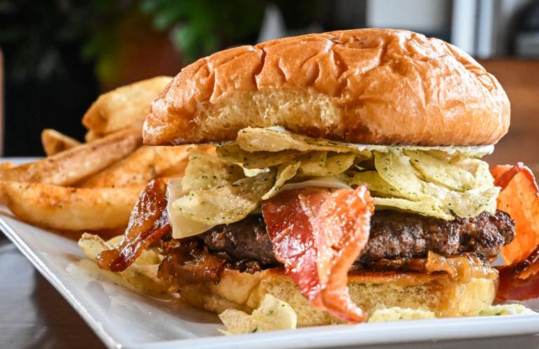 Village Corner Comfort Kitchen & Bar - Bacon Chip & Dip Burger - Cabarrus Burger Madness 2026_Photo credit Explore Cabarrus.jpg