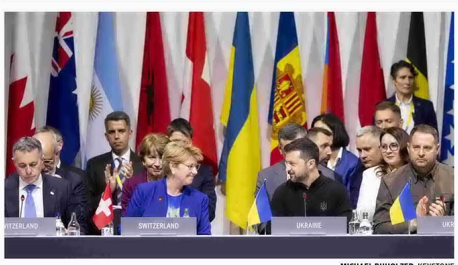 SUMMIT ON UKRAINE WAR OPENS IN SWITZERLAND