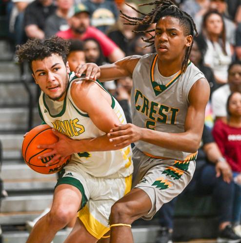 The Vikings defeated Crest 86-50 in the fourth round of the State Playoffs.